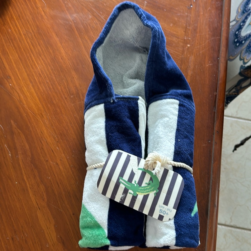 Baby hooded beach wrap